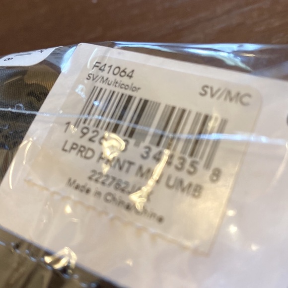 Coach Uv Protection Mini Umbrella In Leopard Print ☂ 🐆 - Picture 5 of 6